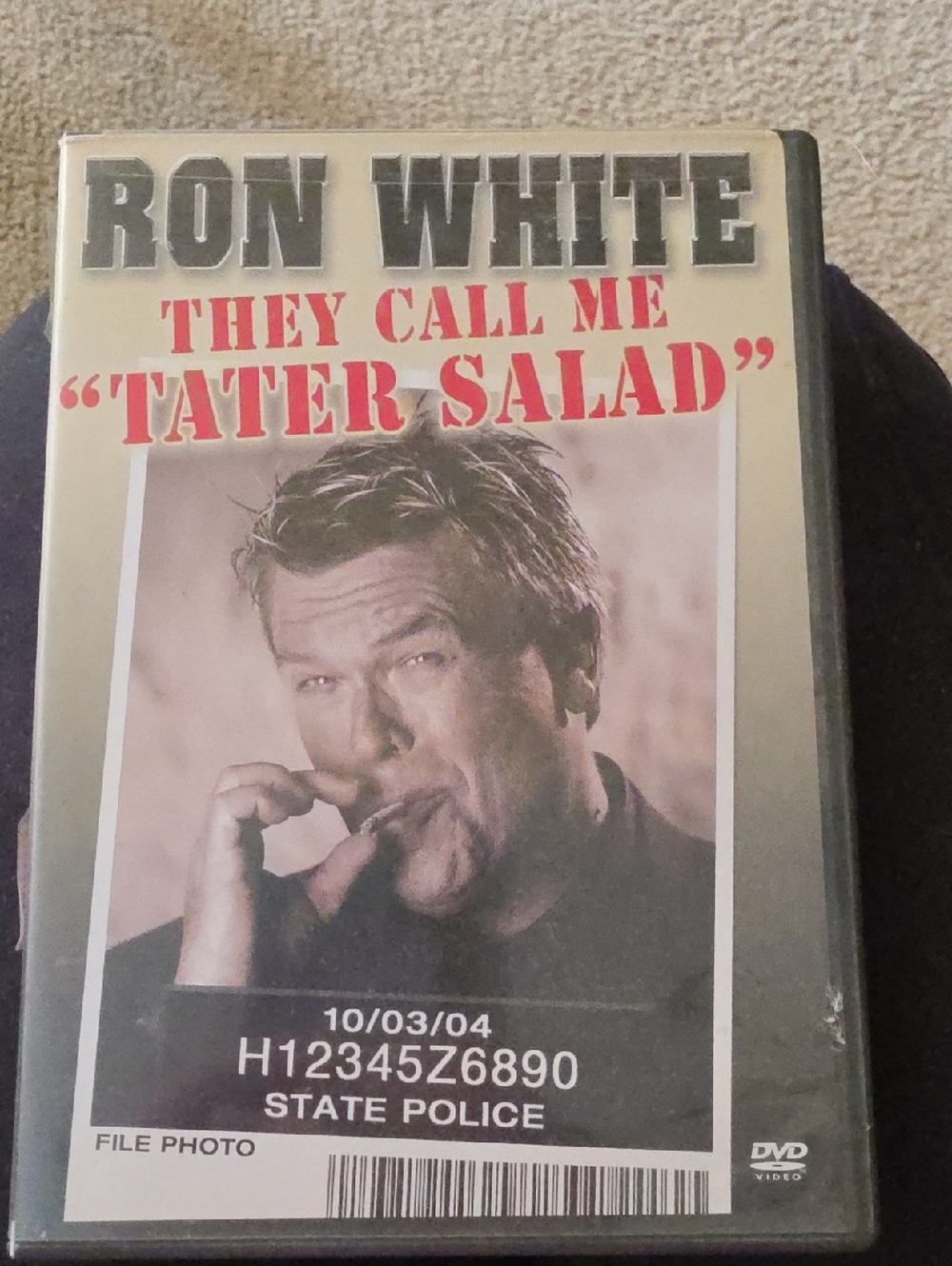 Ron White "They Call Me 'Tater Salad'" DVD - Beige & Black Cover